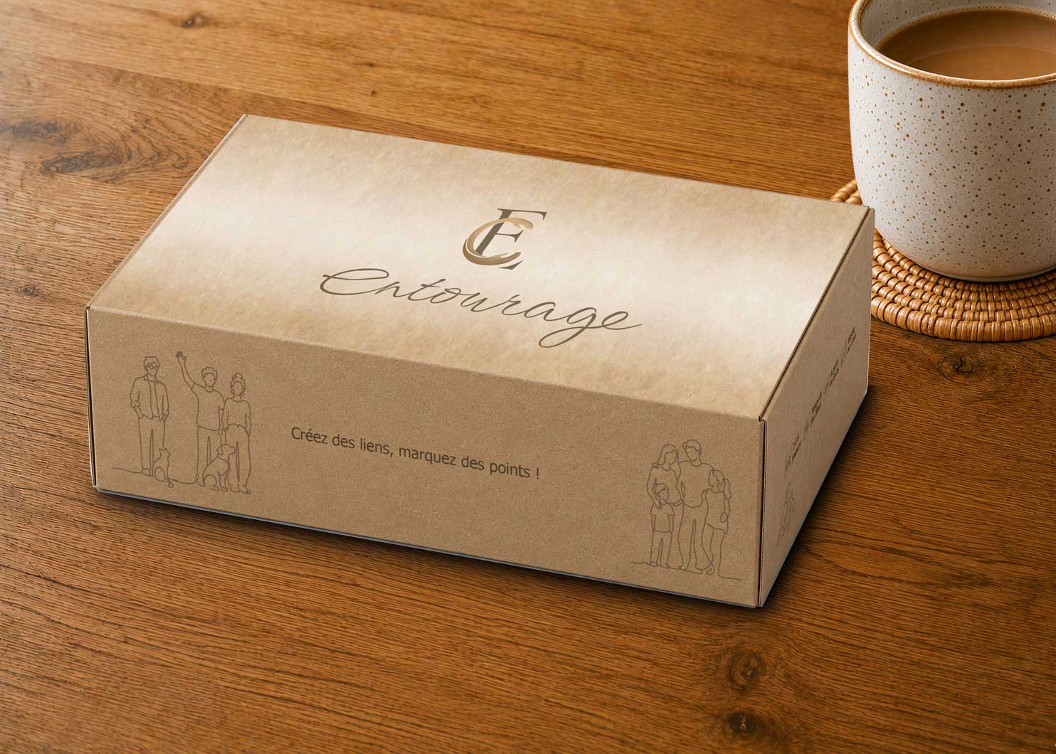 Boite de jeux simple entourage